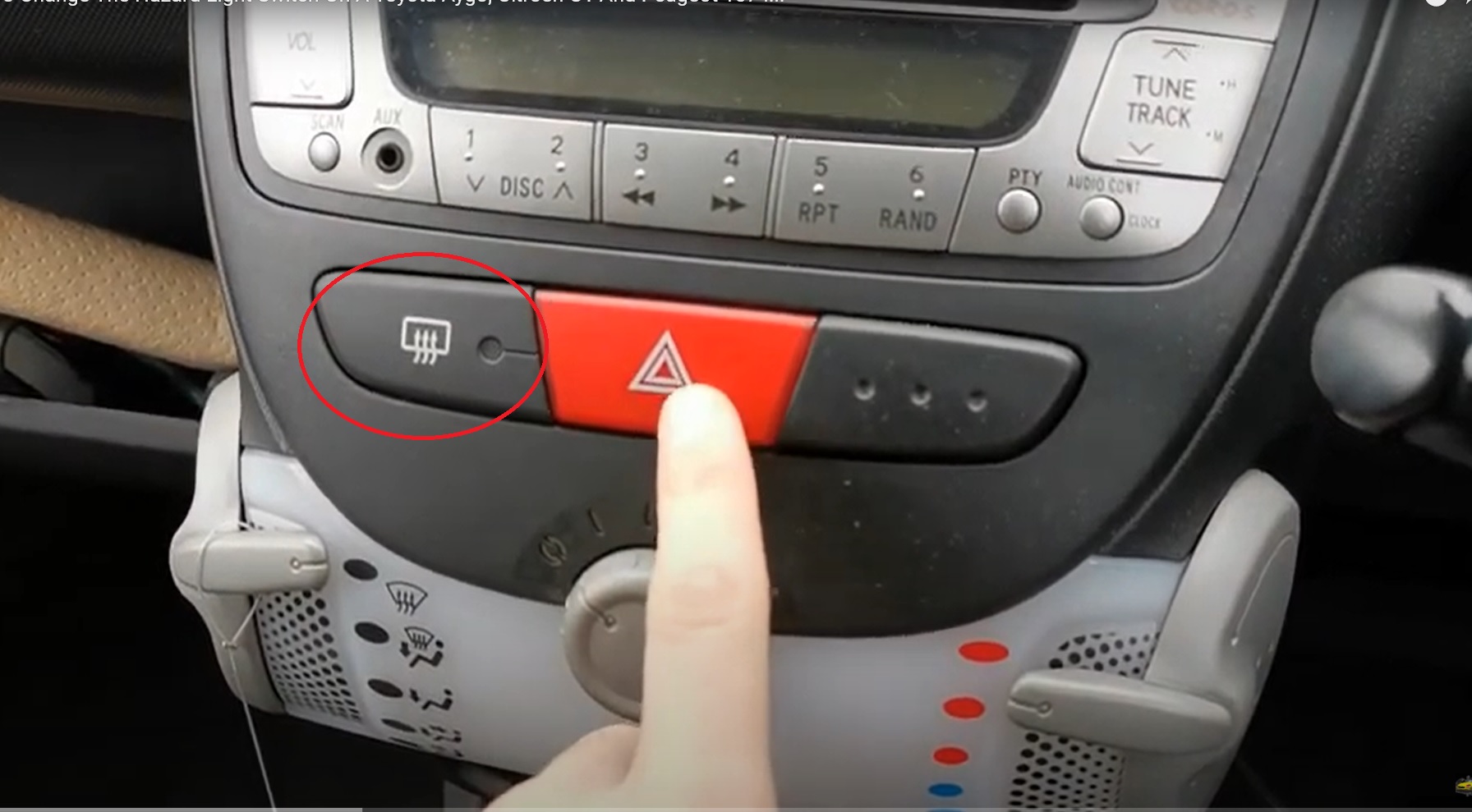 [Solved] Is this my ac switch in Toyota aygo old model SolveForum