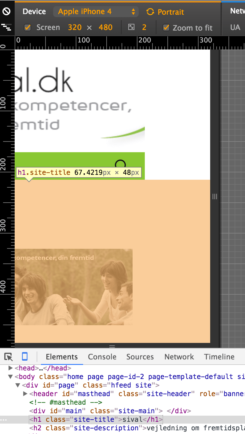javascript iPhone viewport meta tag width=devicewidth not working