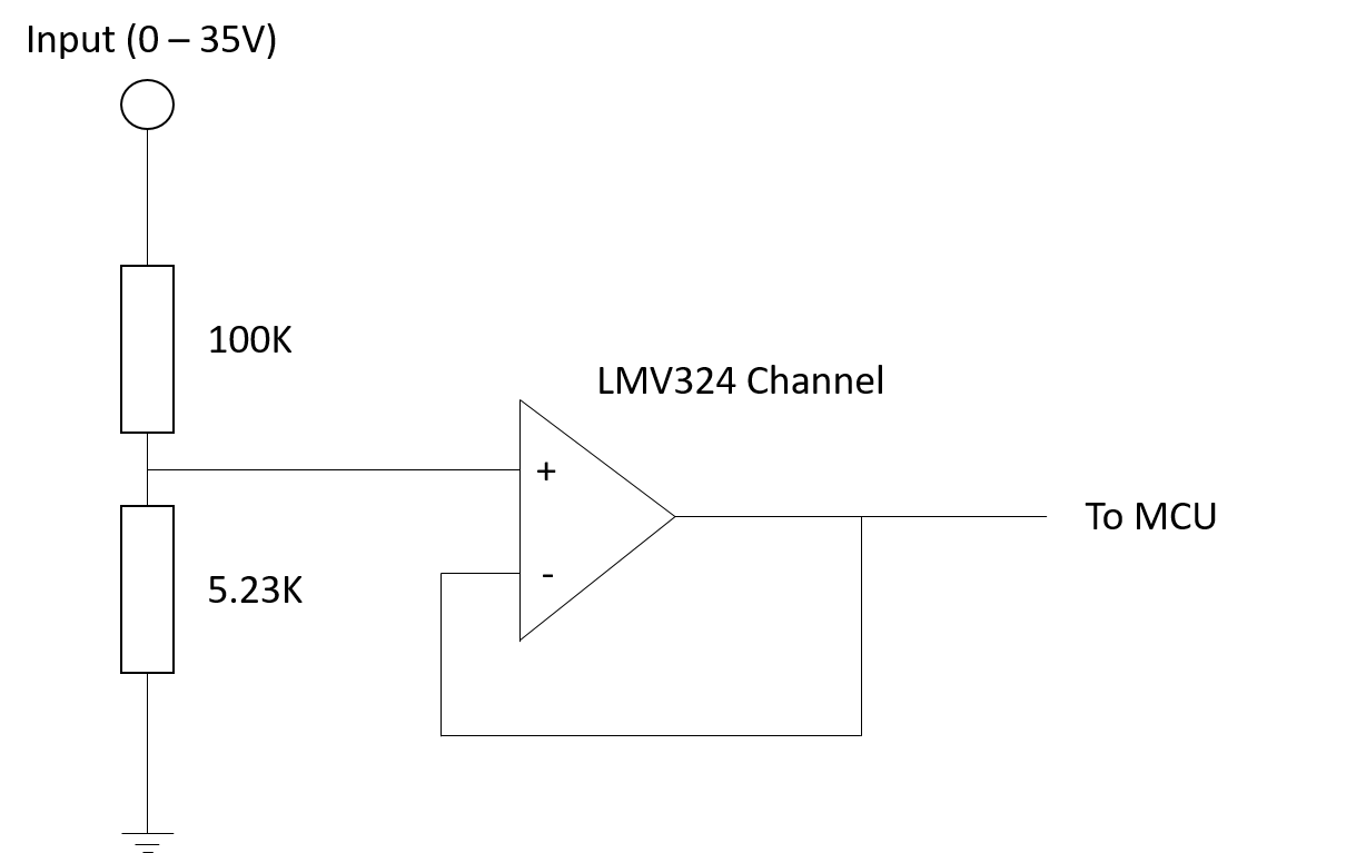 operational amplifier Opamp buffer output voltage offset