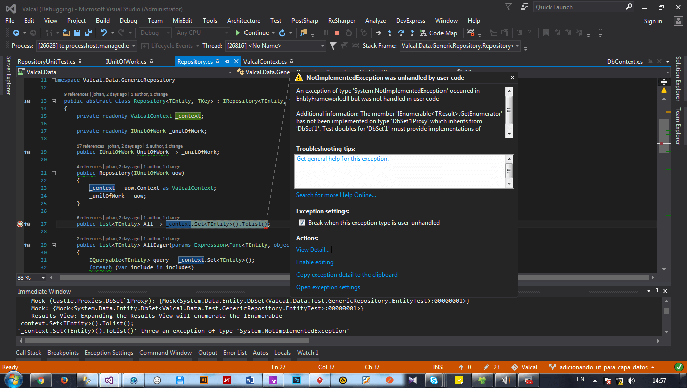 c How can I mock the Set method of DbContext? Stack Overflow