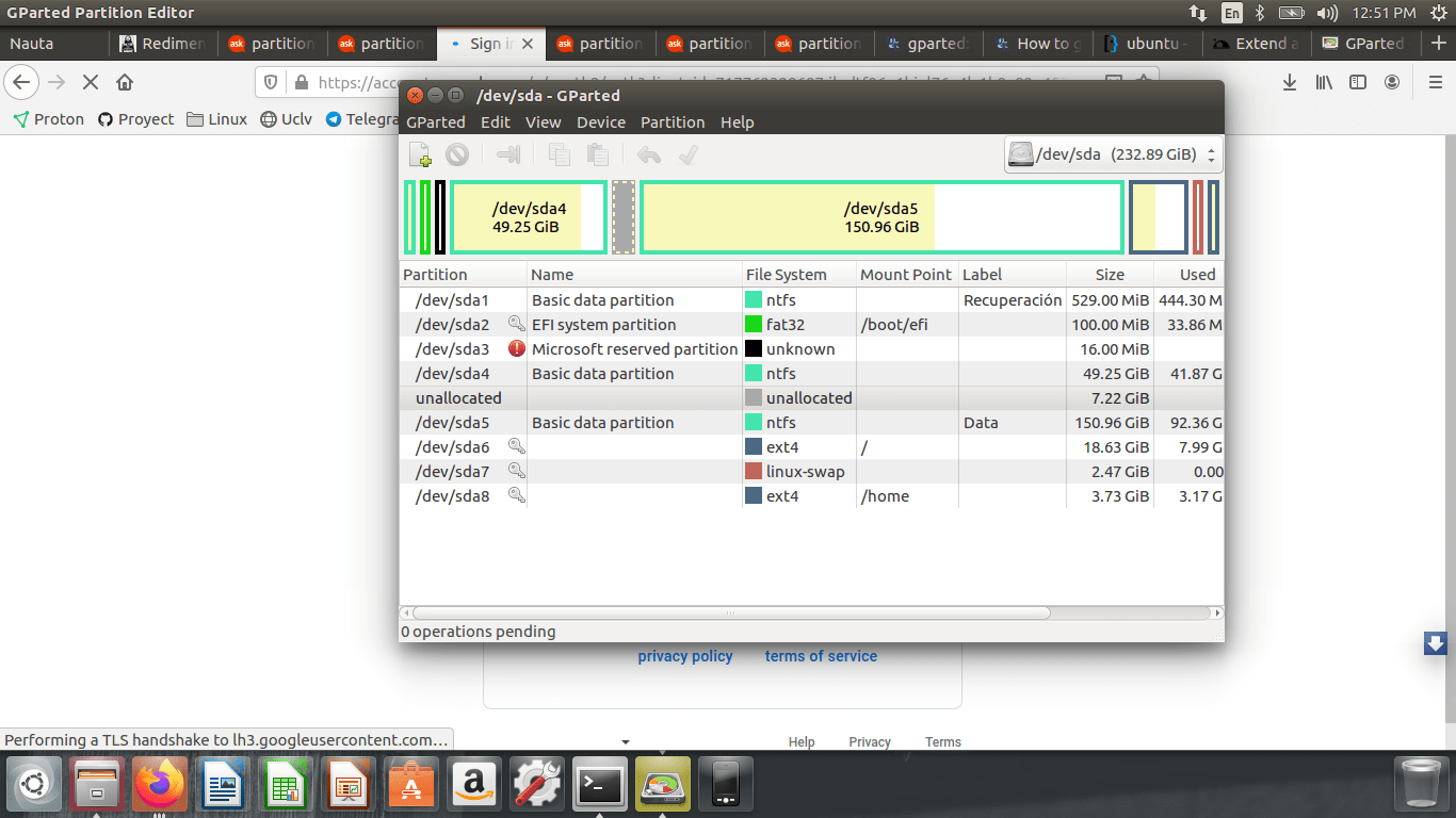 partitioning How to add unallocated space to /home in Ubuntu Ask Ubuntu