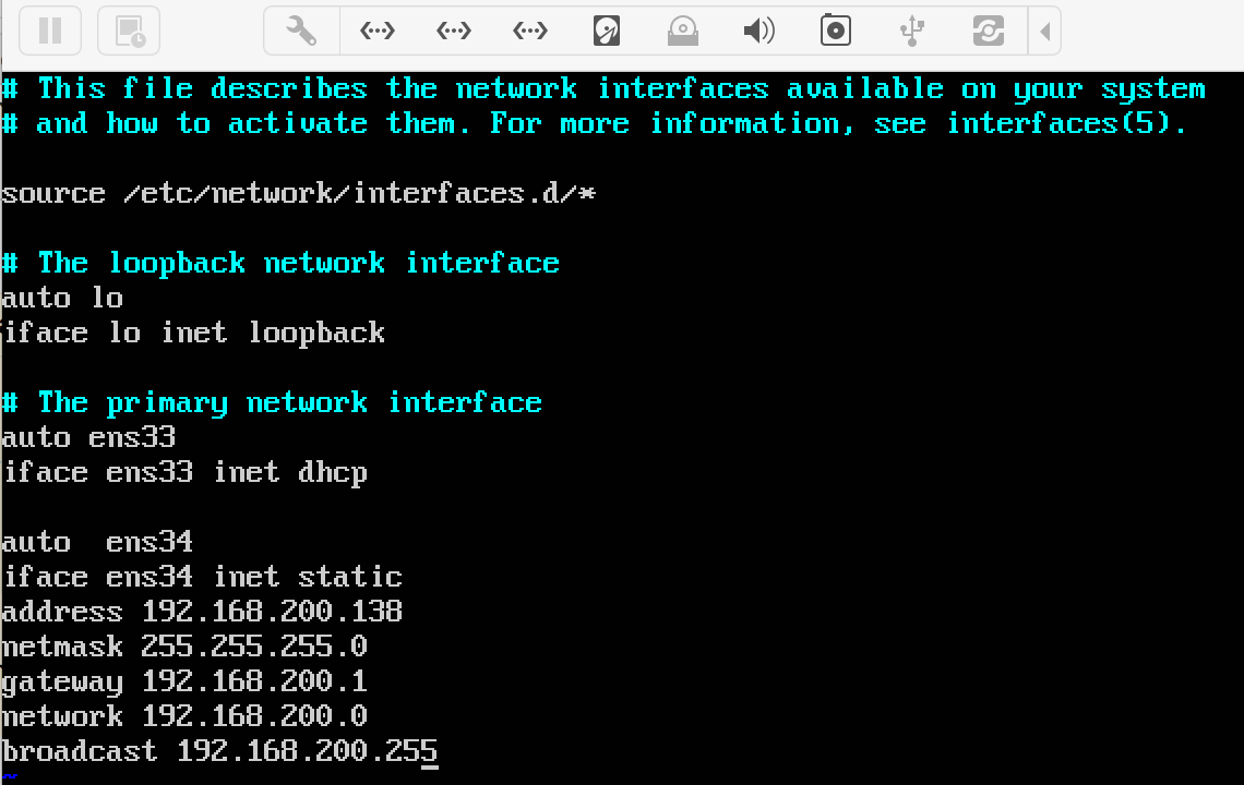 networking I cannot raise ens34 on ubuntu 16.04 server vm[Failed to