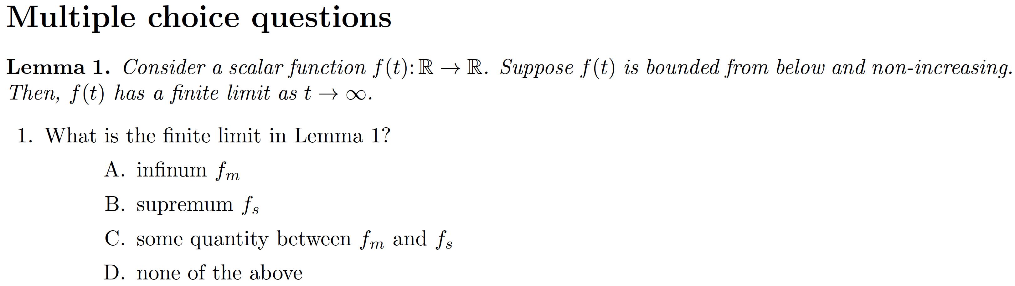 exam Error LaTeX Error Something's wrongperhaps a missing \item