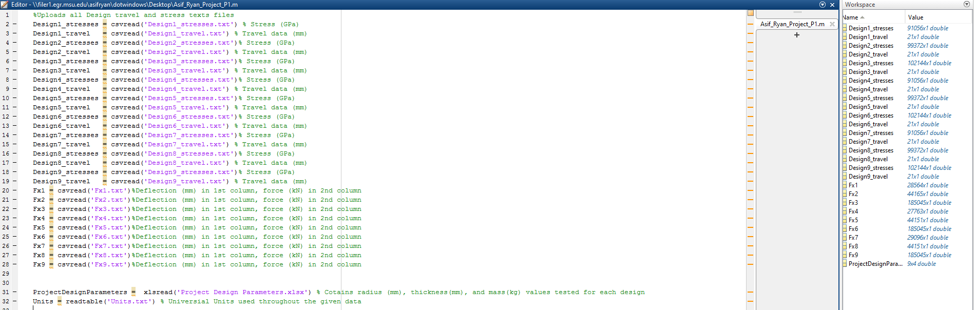 matlab How to plot .txt file Stack Overflow