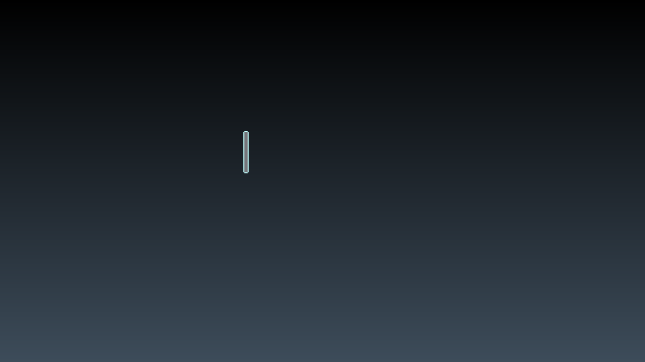 python How to create a script that simulates the blinking terminal