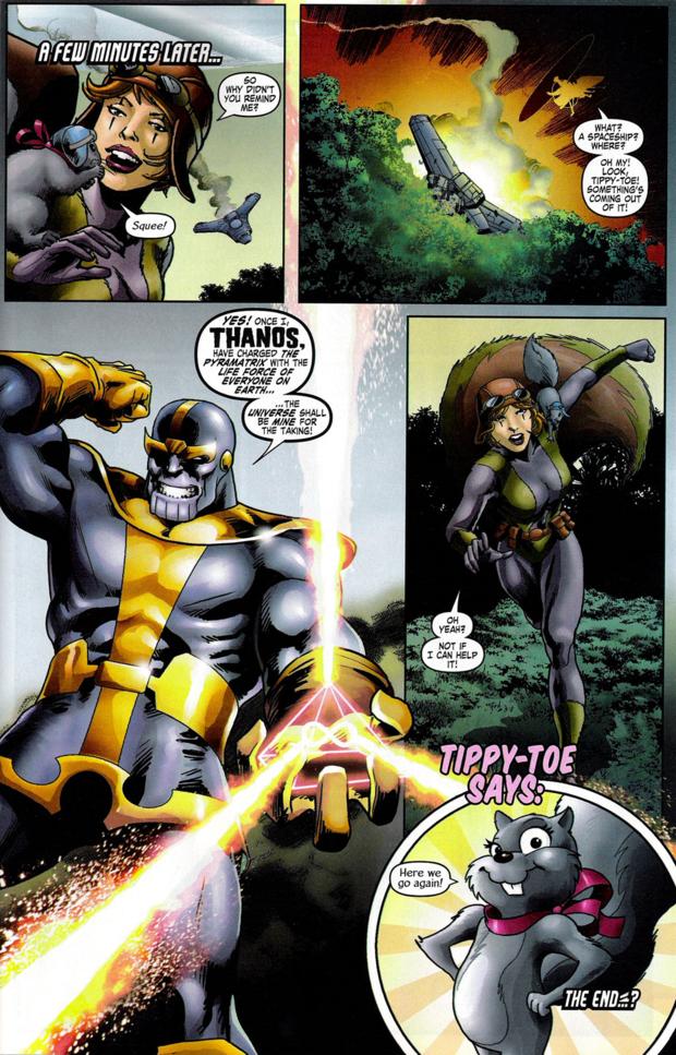 marvel How did Squirrel Girl defeat Thanos? Science Fiction