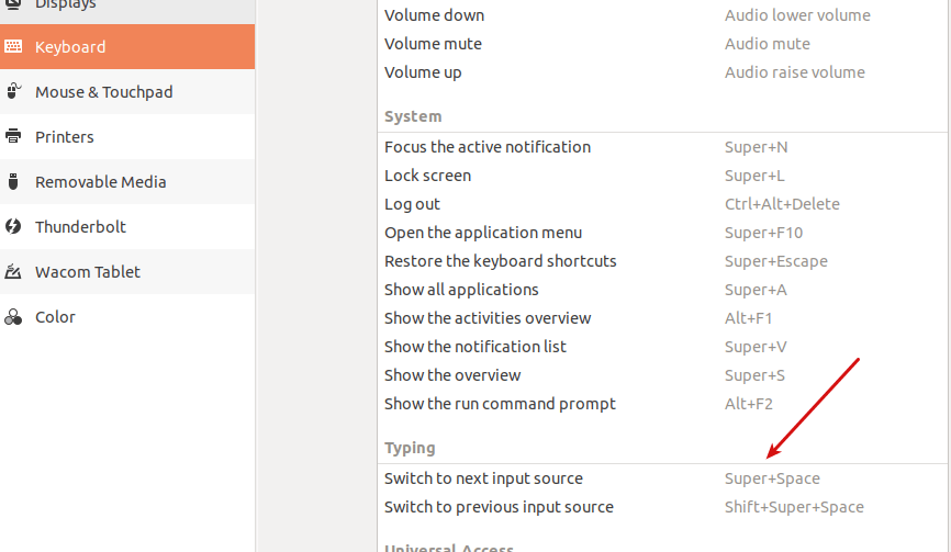 input language How to assign Caps Lock (first lang) and Shift+Caps