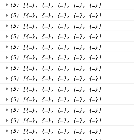 javascript Concatenate multiple array of objects into one and use
