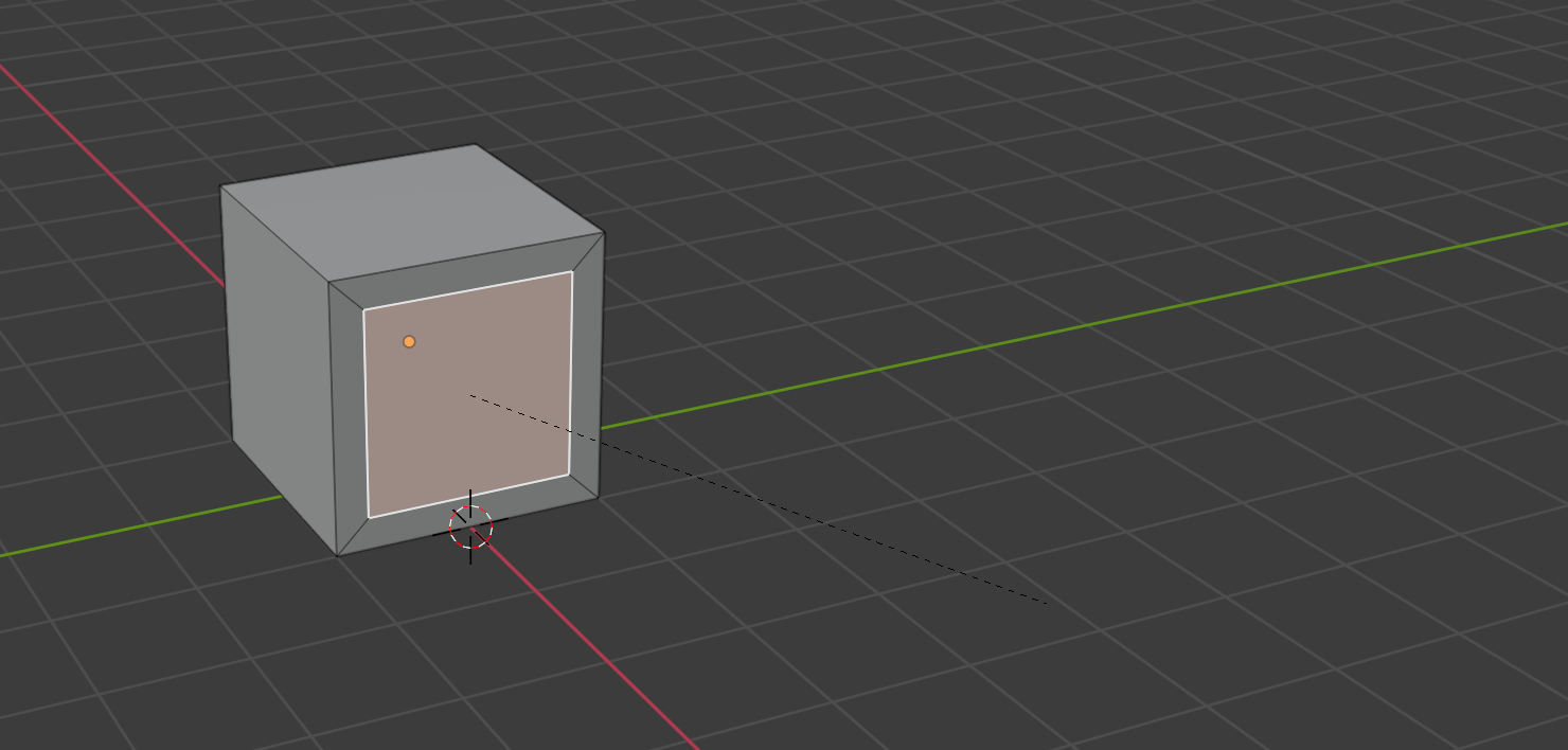 modeling Snap an inset face to edge instead of in the center