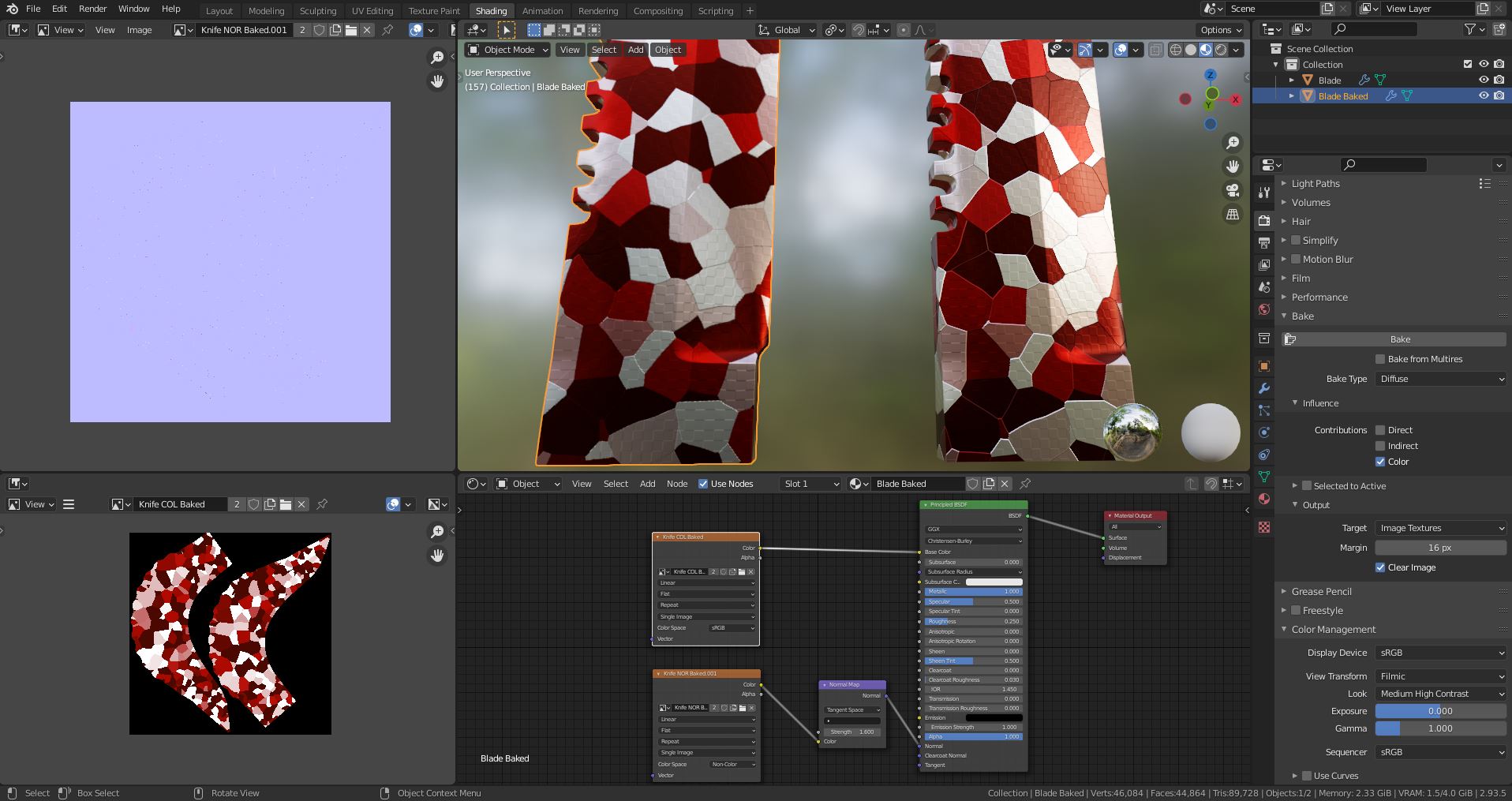materials Texture baking not working? Blender Stack Exchange