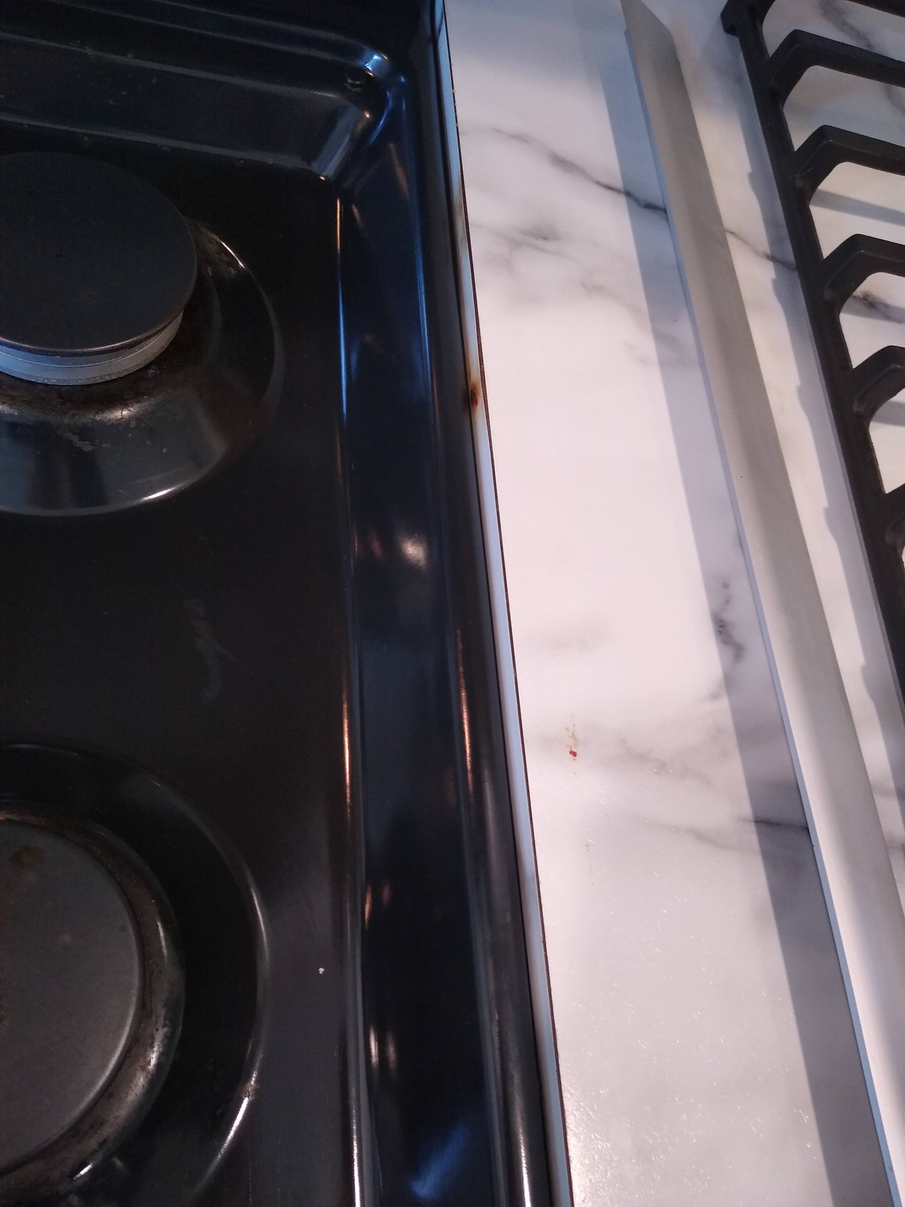 Heat Damage to Laminate Countertop Near Gas Range Love & Improve Life