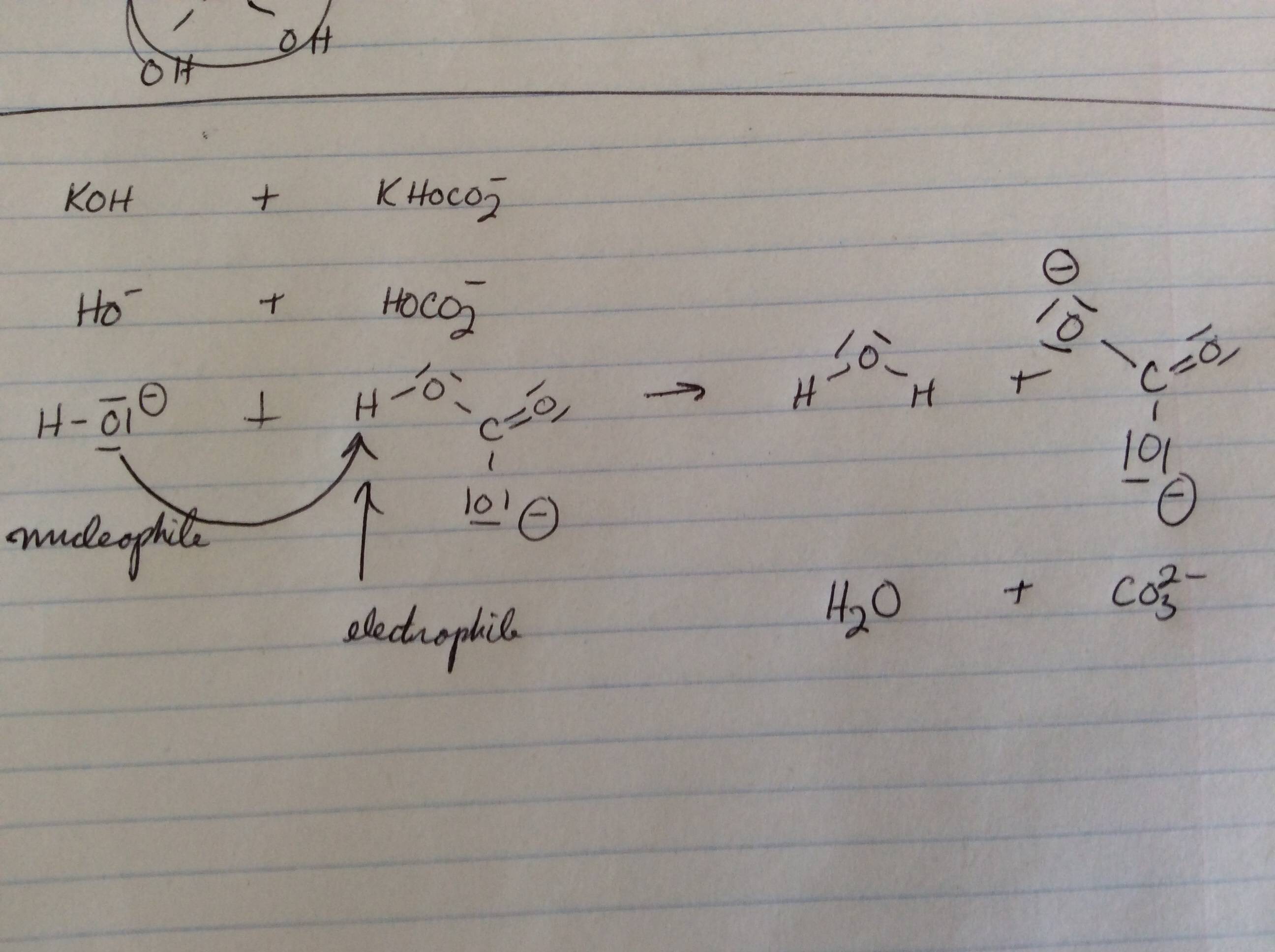 organic chemistry Definition of nucleophile Chemistry Stack Exchange