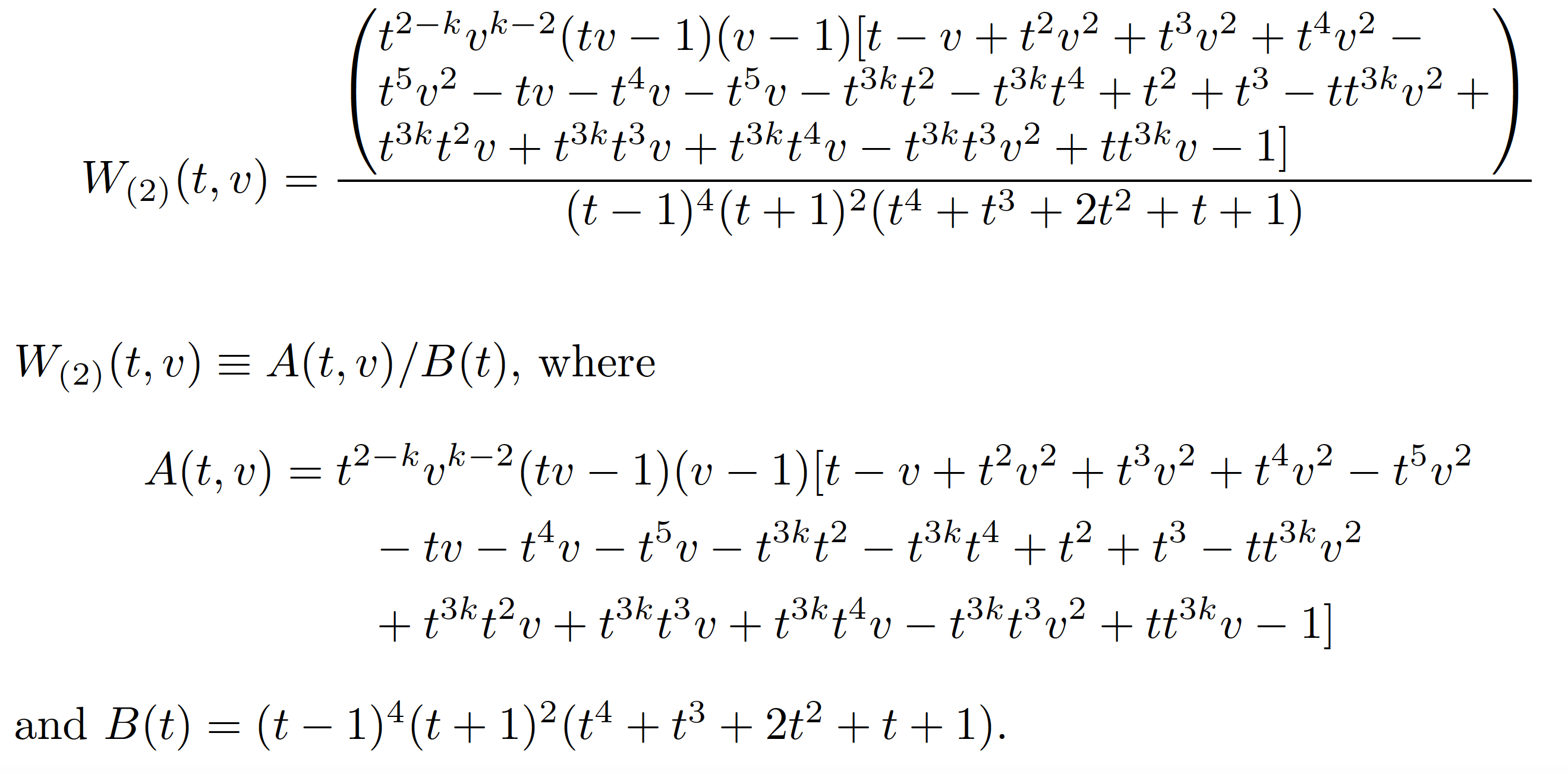 equations Rational mathematical expression too long for overleaf