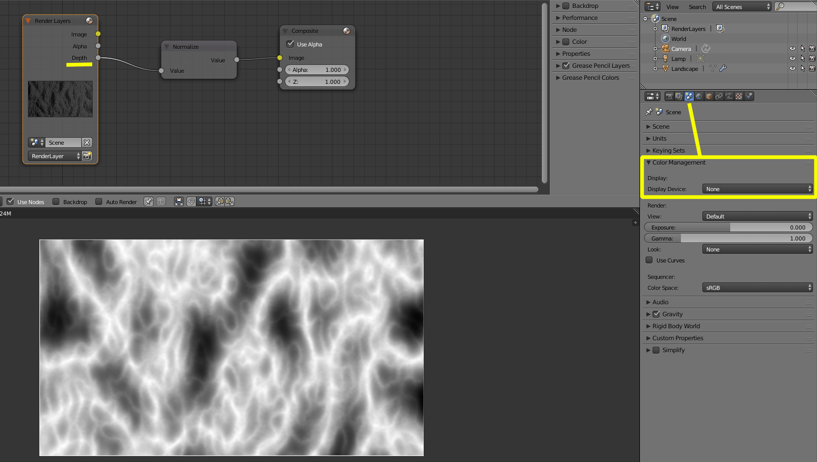 baking Is it possible to get a proper terrainlike height map