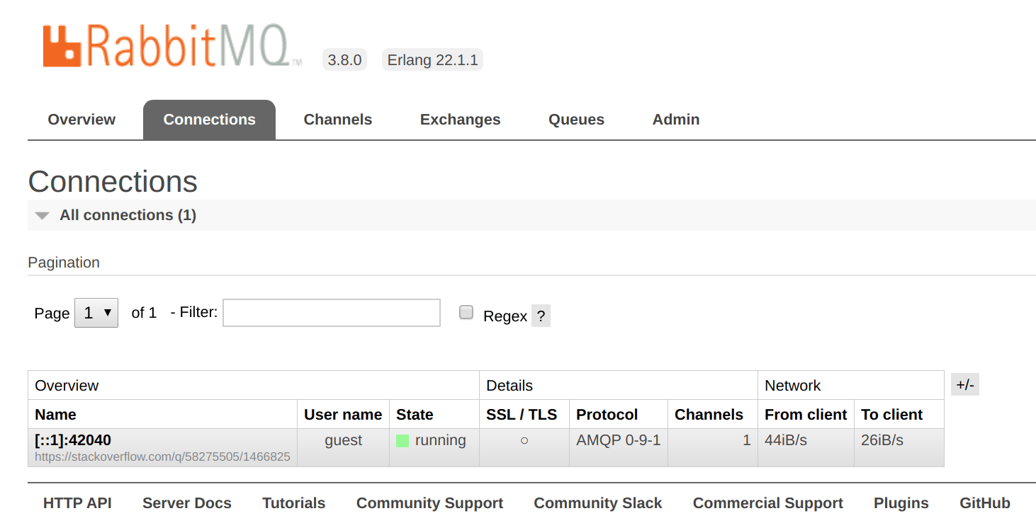 How to set connection friendly name RabbitMQ Python