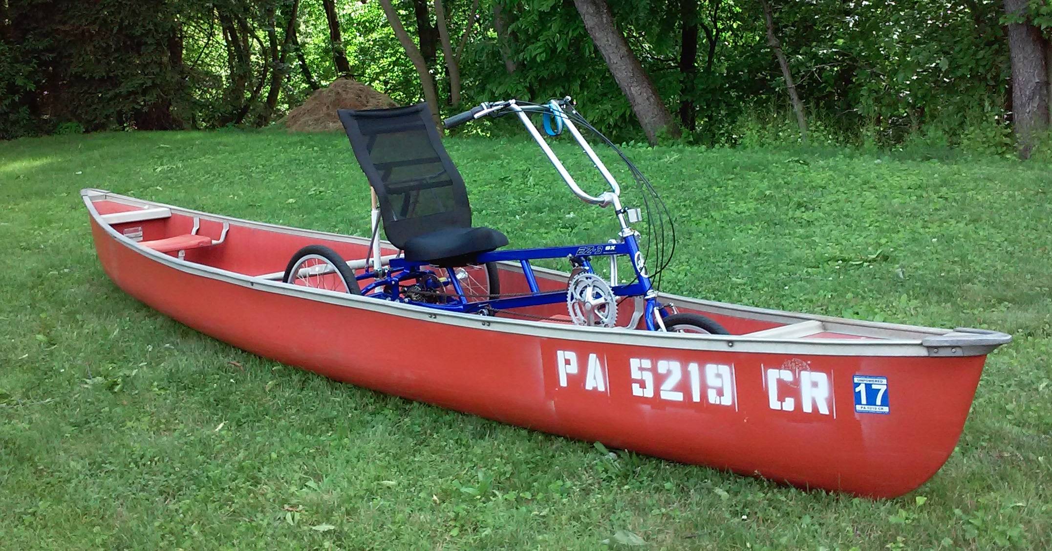 boats How to carry a bicycle in a canoe? The Great Outdoors Stack