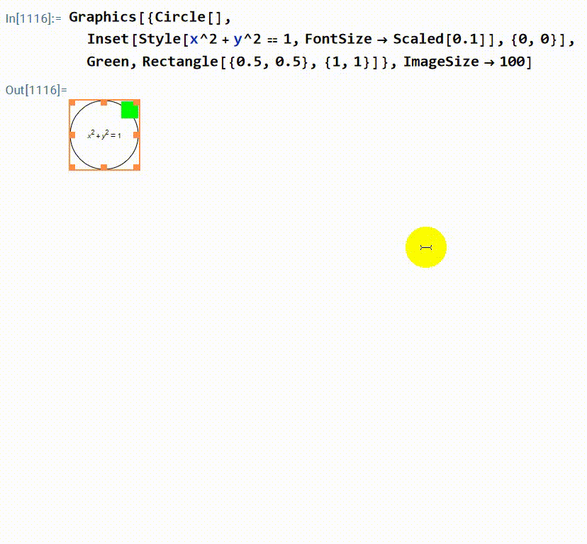 graphics Scale text by adjusting its immediately surrounding frame