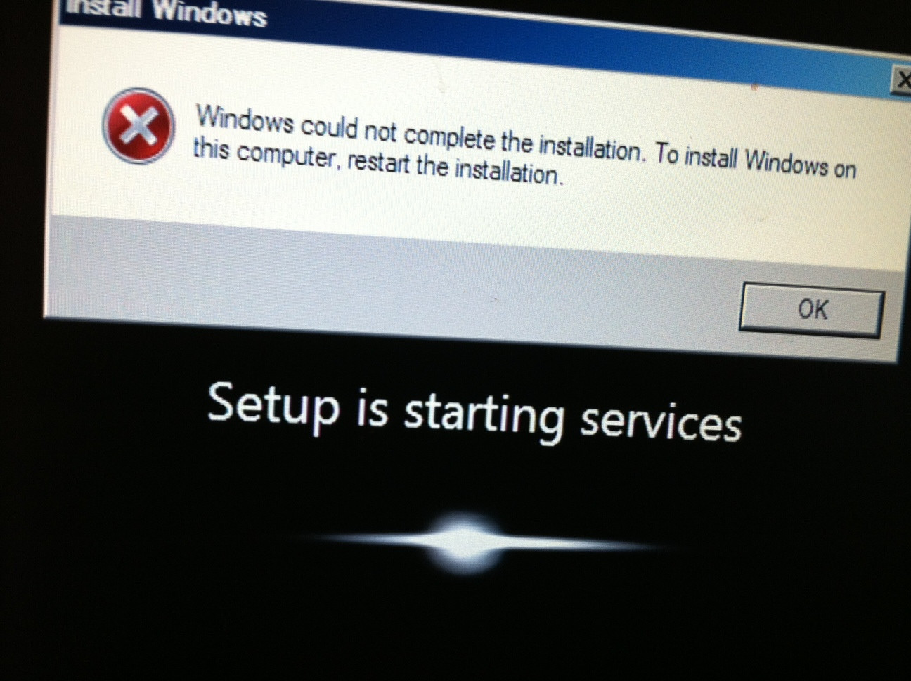 windows server 2008 Reboot loop after sysprep of AD machine Server