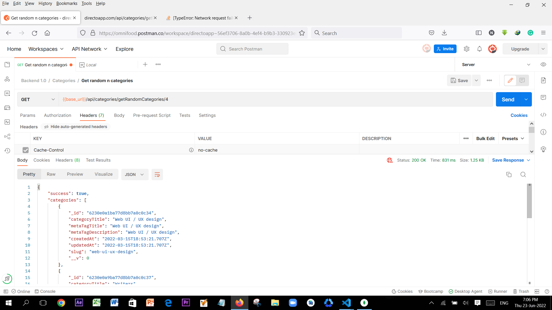 TypeError Network request failed fetch in react native