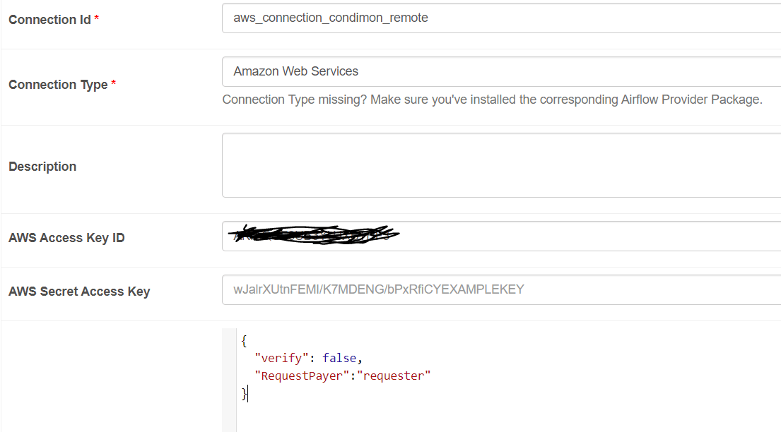 python Airflow AWS Connection Stack Overflow