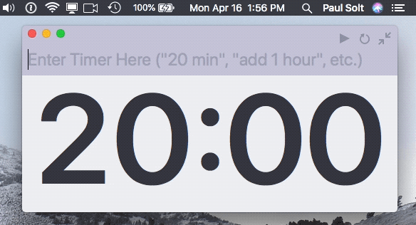 applications Alternative ways to set a timer on macOS Ask Different