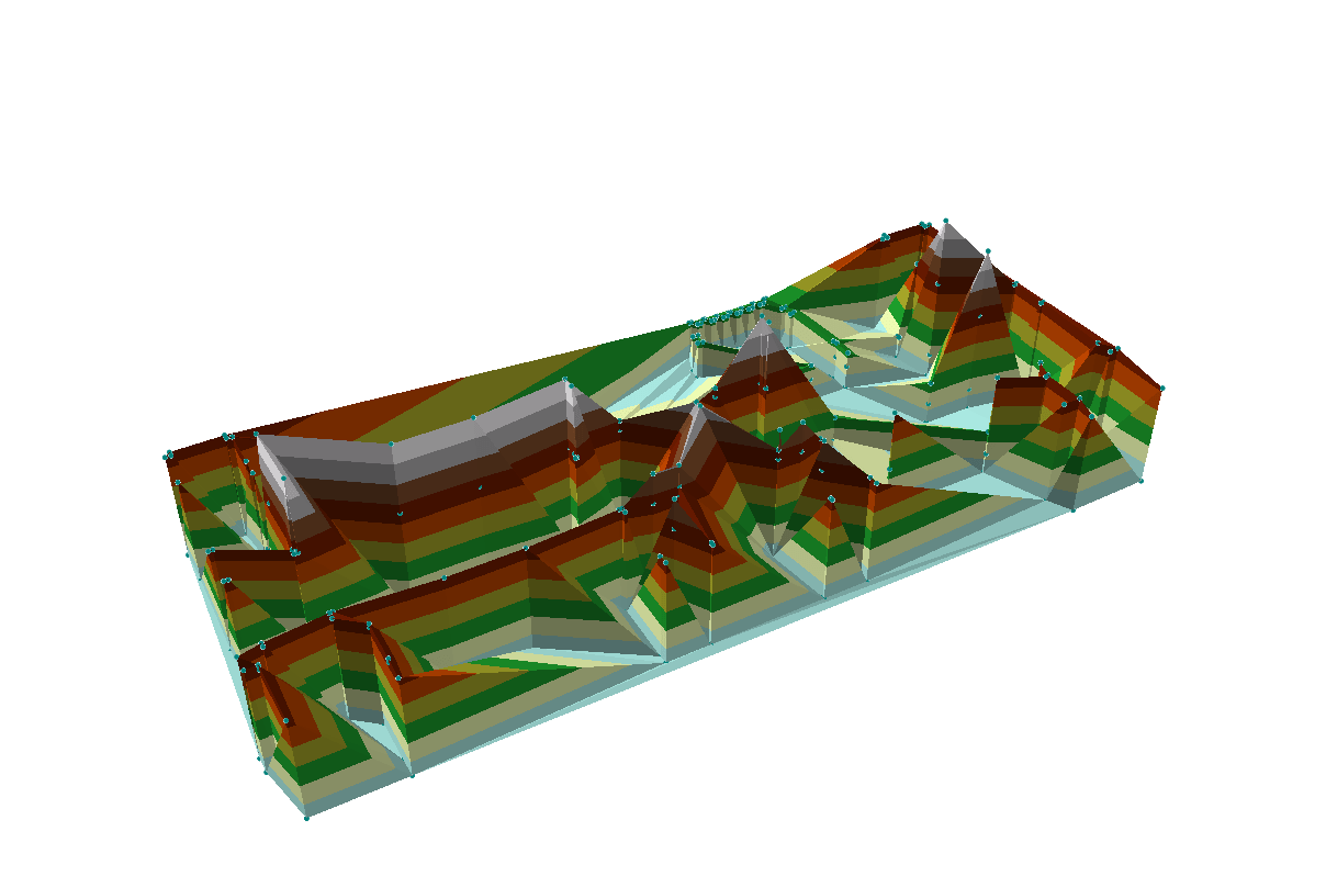 arcgis desktop Converting 3D shapefile to TIN Geographic