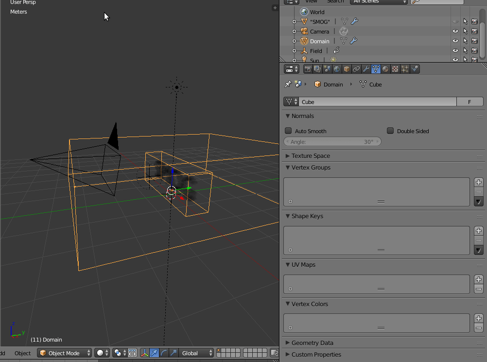 rendering Camera can't see object, it only renders the background