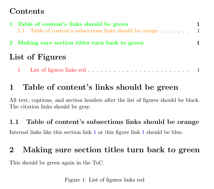 Further customize color of hyperref links TeX LaTeX Stack Exchange