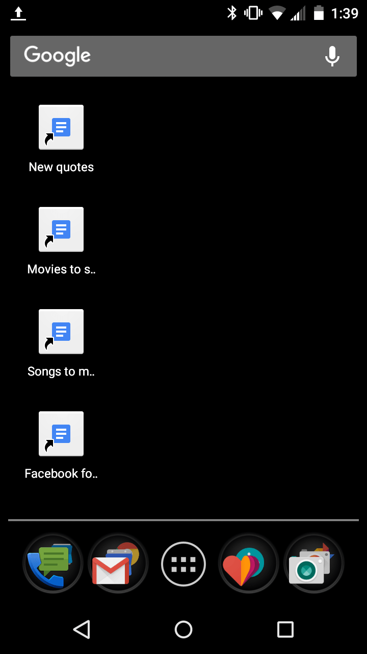 How can I add a shortcut to a particular Google Drive document to my
