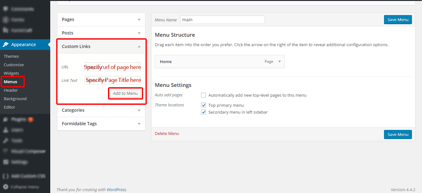 categories How to add Wordpress sub category without select
