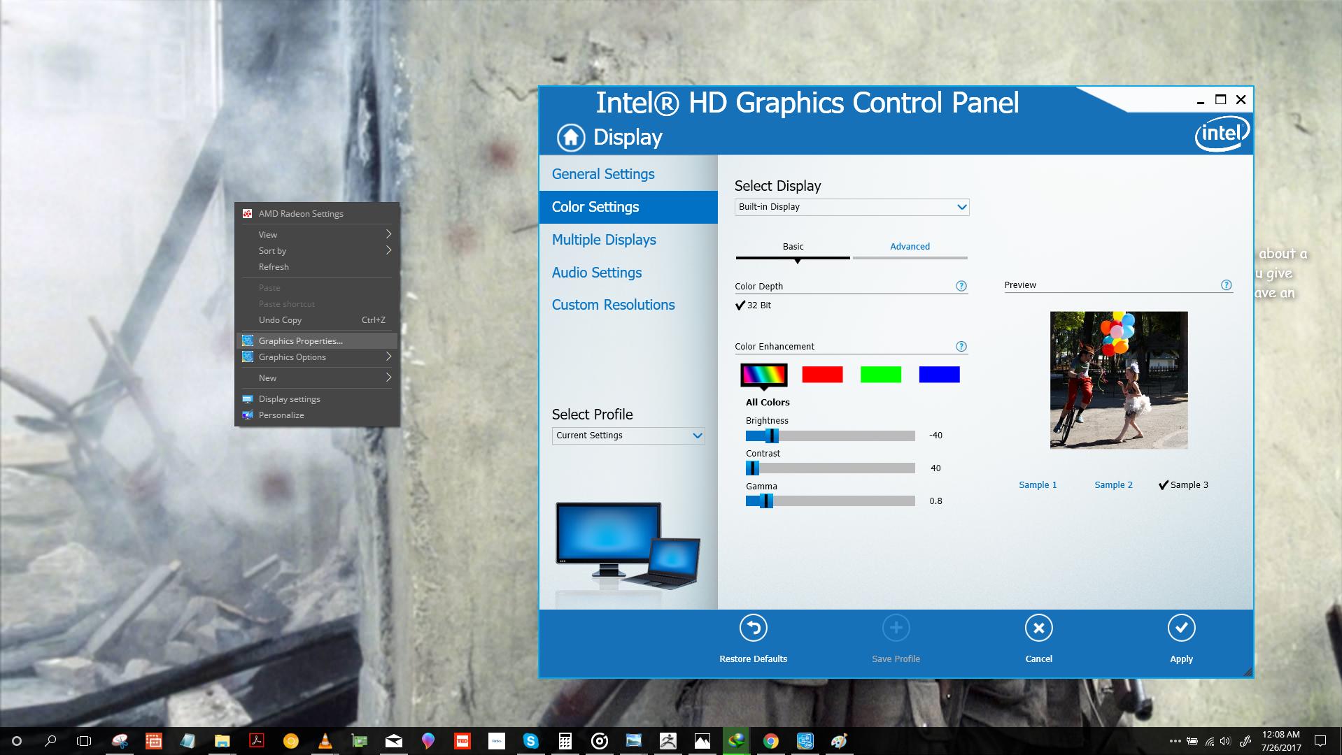 windows Dim screen below minimum brightness level Super User