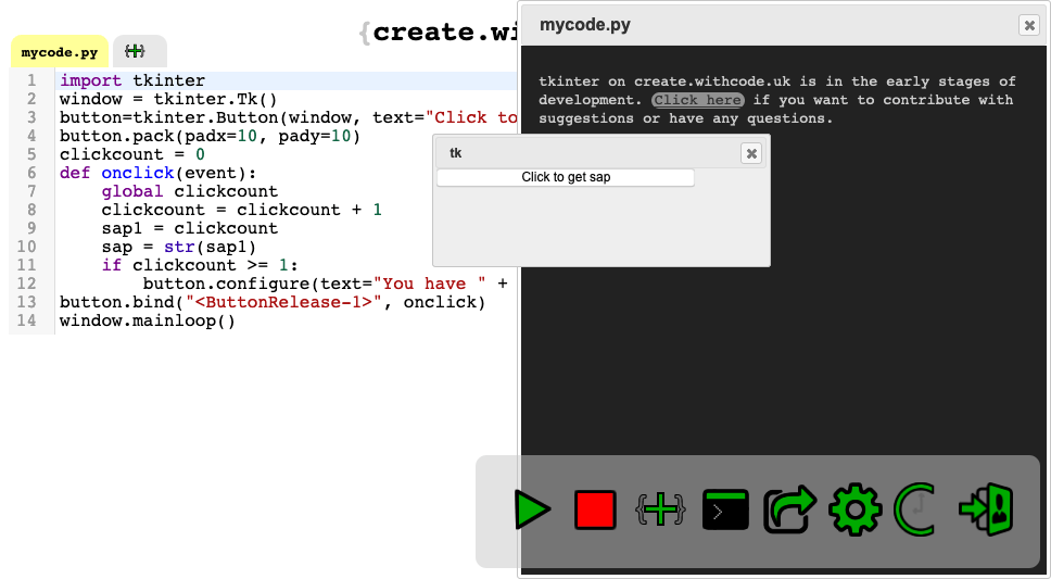 tkinter how to fix No display name and DISPLAY environment variable