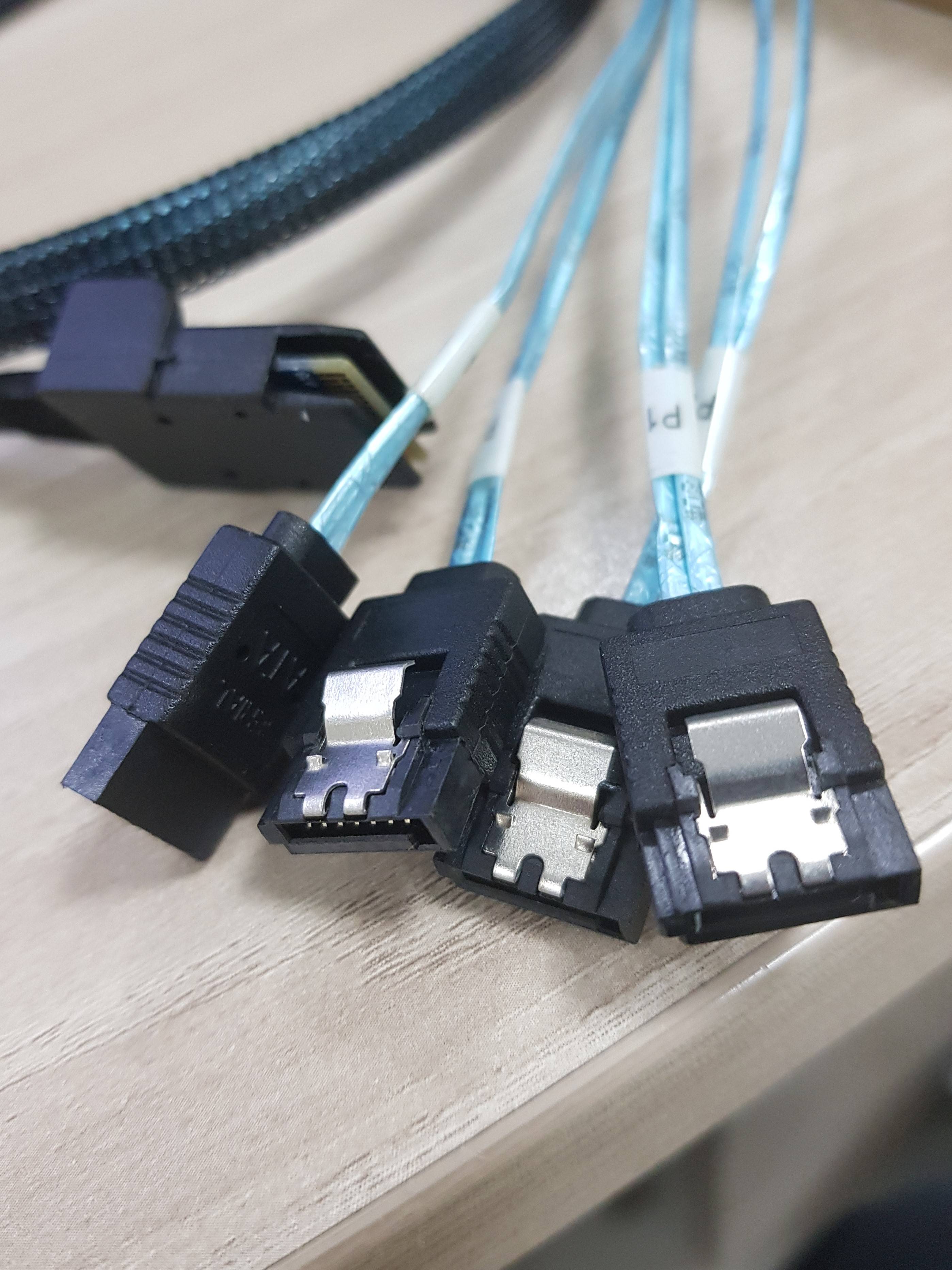 hard drive SATA HDD, with SAS backplane, to SATA Controller. which