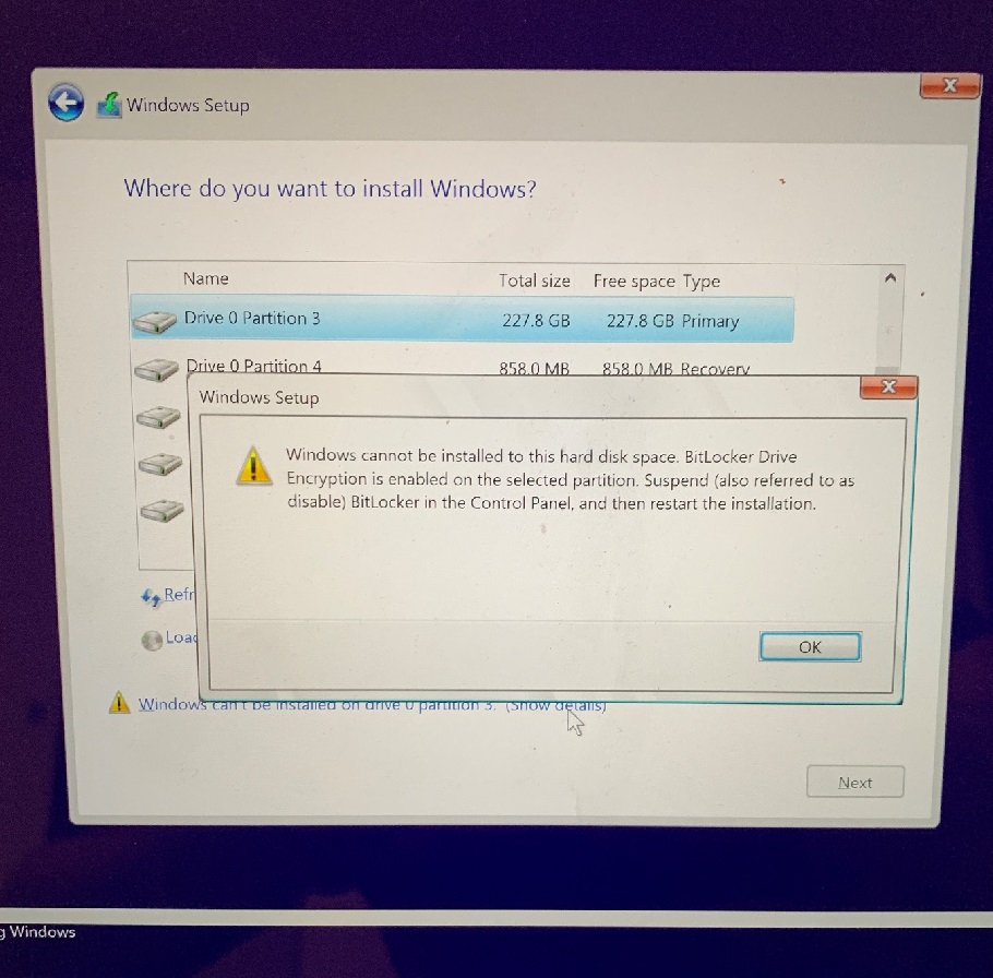 Windows 10 Installation Bitlocker Drive Encryption Super User