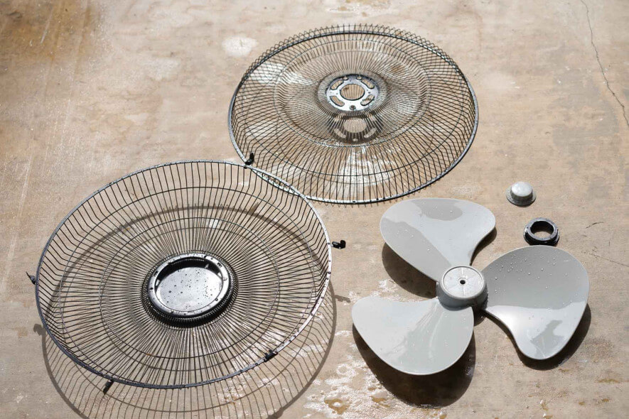 What is the purpose of the fan guard center shield? Home Improvement