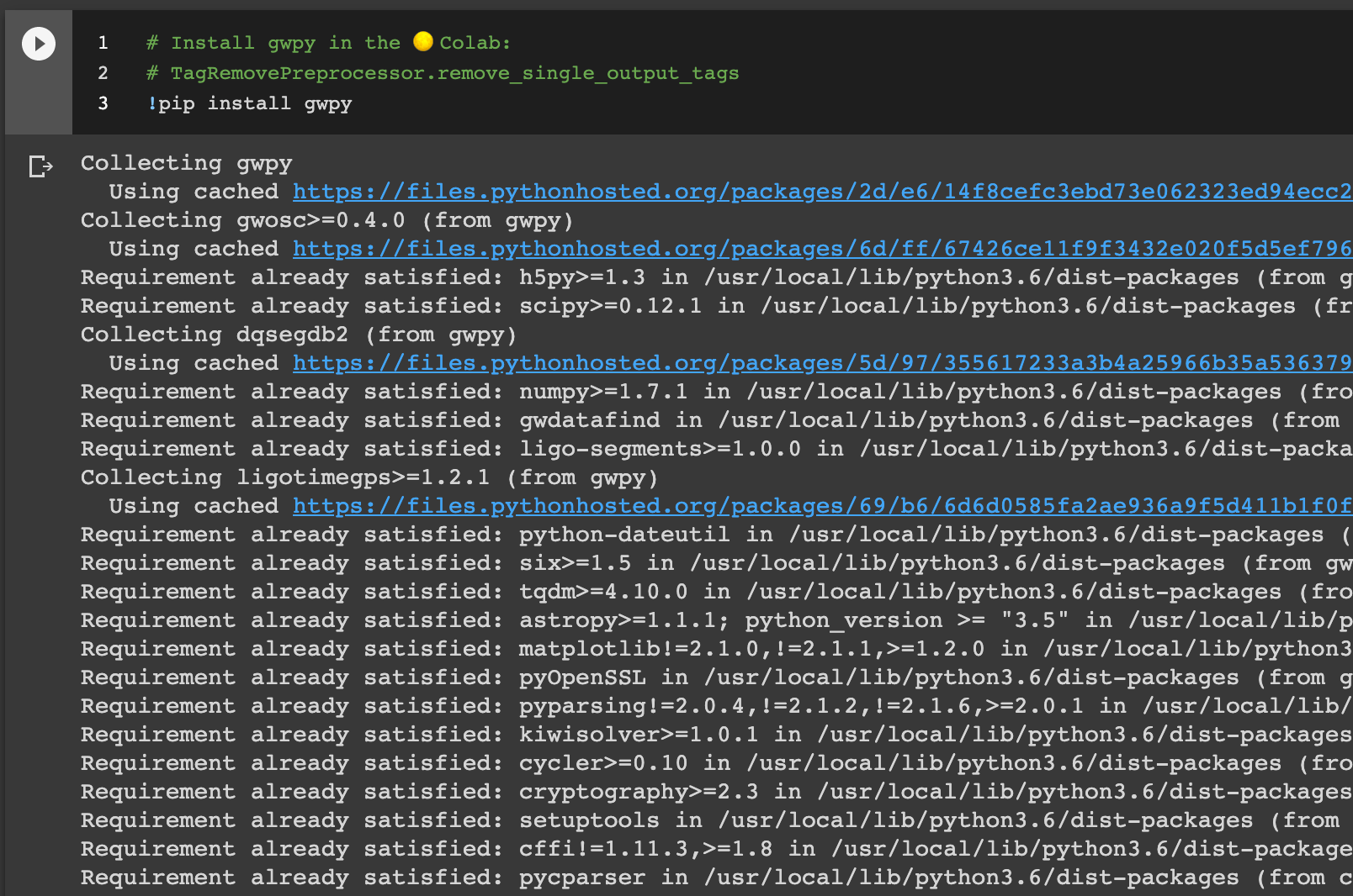 Can you hide code cell outputs in Google Colab? Stack Overflow