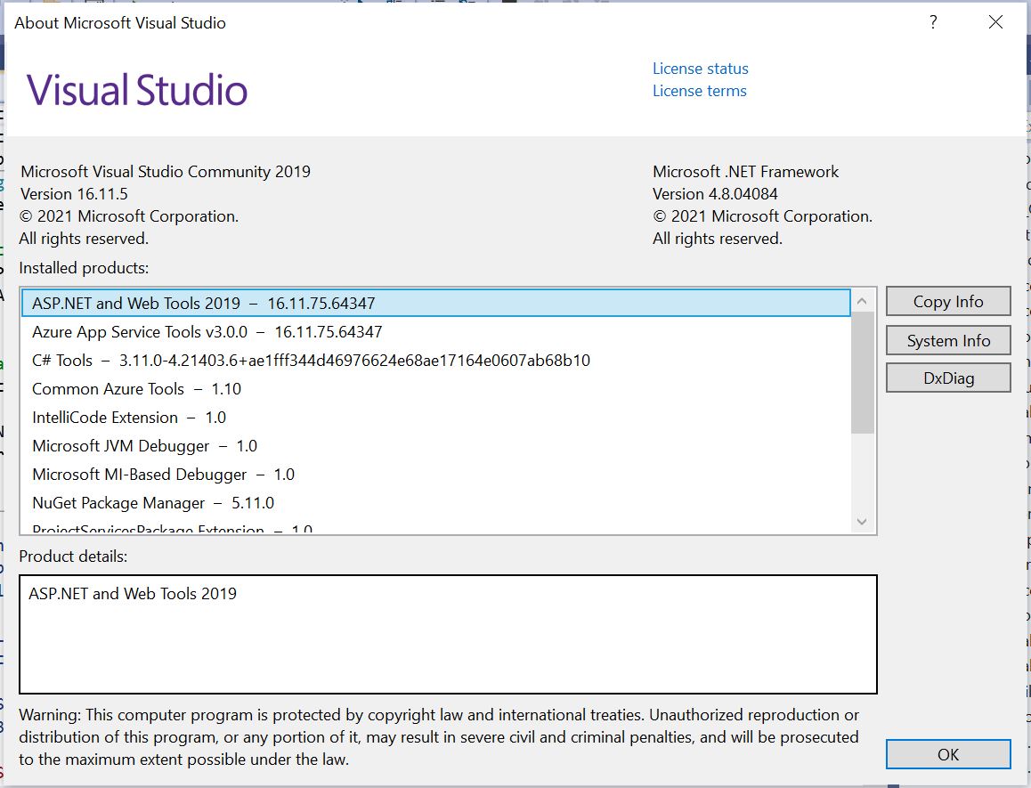 Which IDE for code built on framework 2.5