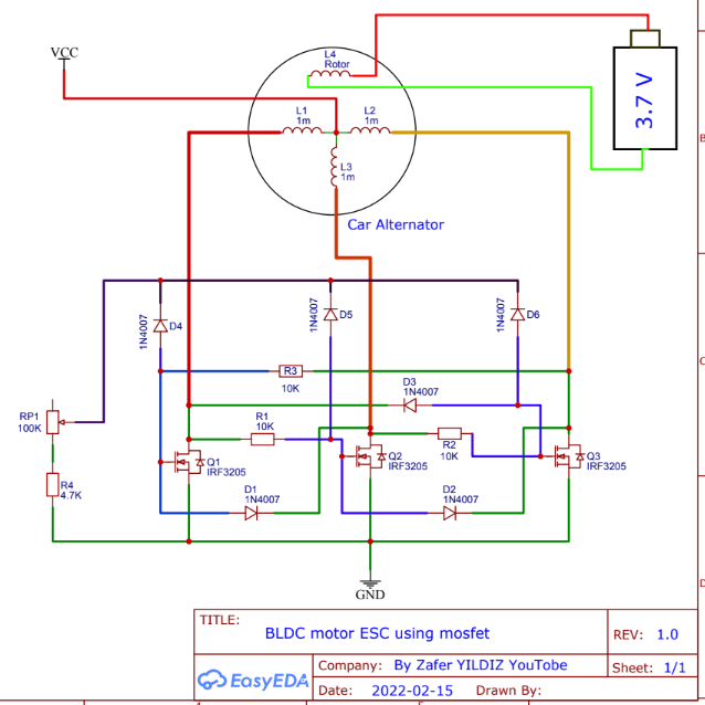 Brushless motor control without ESC Electrical Engineering Stack Exchange