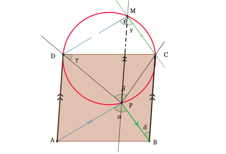 euclidean geometry To prove two angles are equal when some angles are