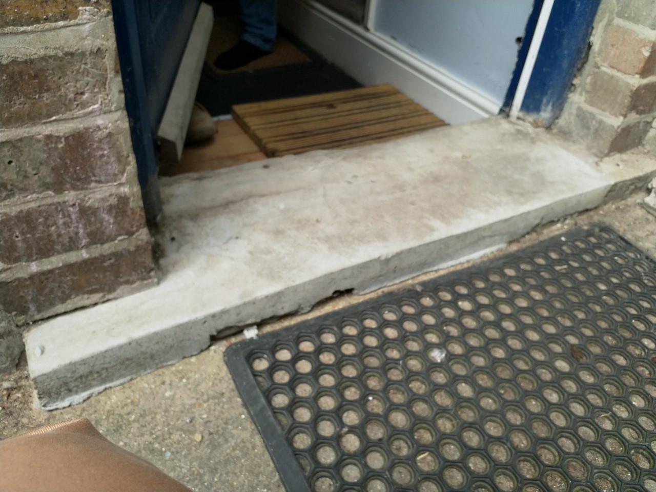 Repair a stone step Love & Improve Life