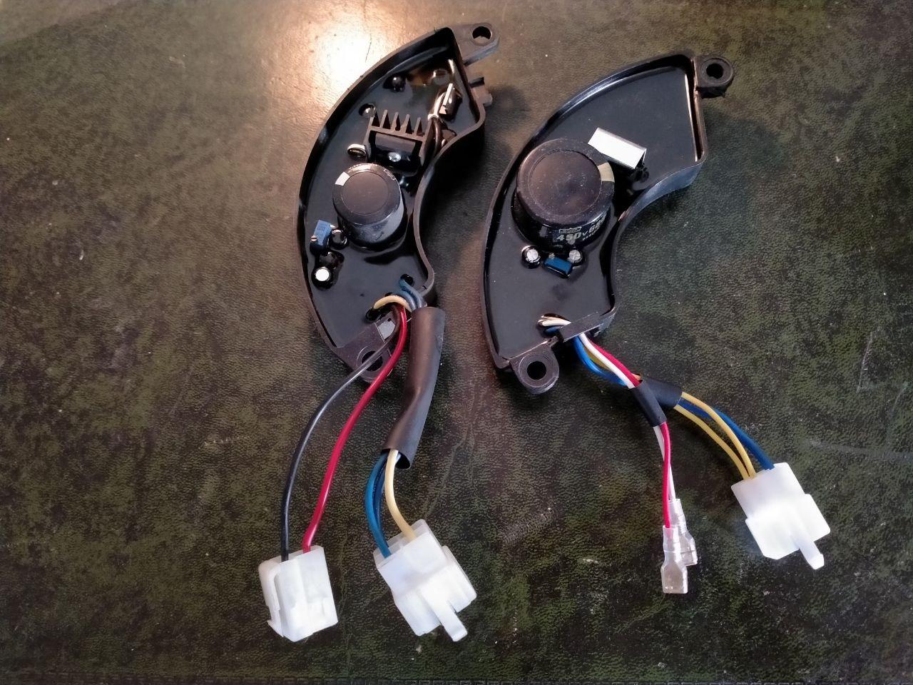 AVR blue / yellow wire pairs Power Equipment Forum