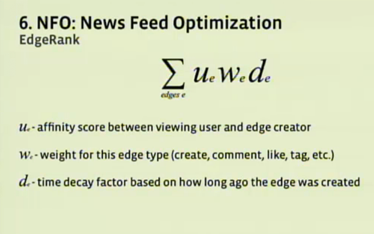 php The Facebook News Feed Algorithm Formula Stack