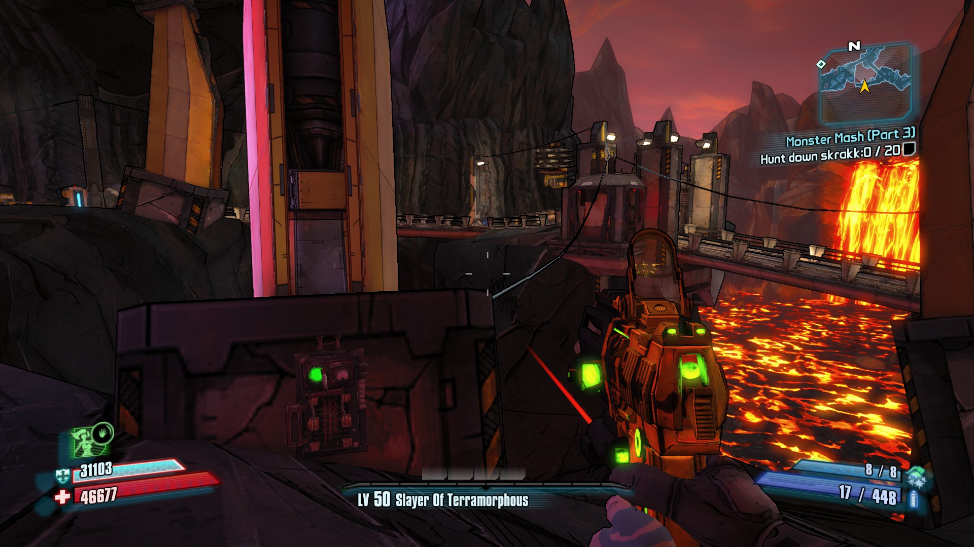 borderlands 2 Where is the switch or fuse box that will turn off the