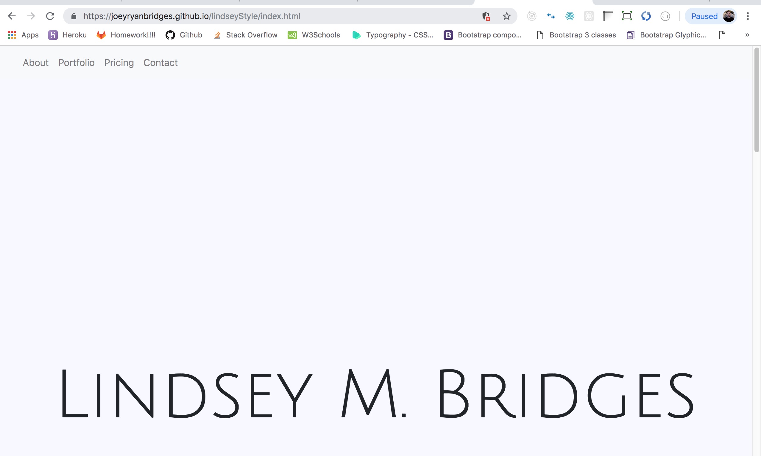 html Background image not showing up on my github.io Stack Overflow