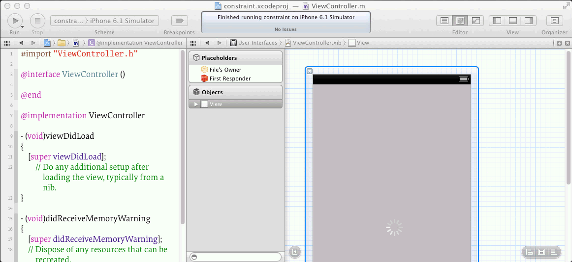 iOS Autolayout How to set two different distances between views