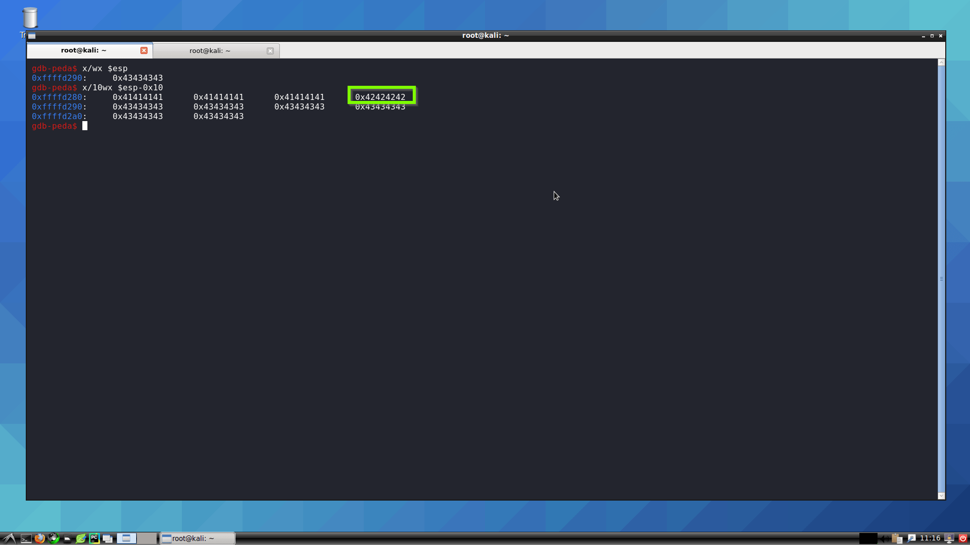 c How to Access a Specific memory location with GDB Stack Overflow