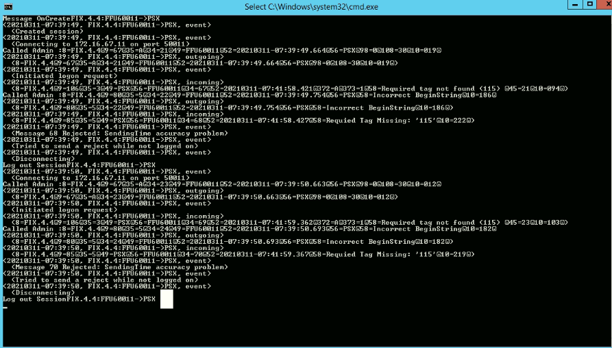 quickfixn Required Tag is not Found In Fix Protocol Stack Overflow