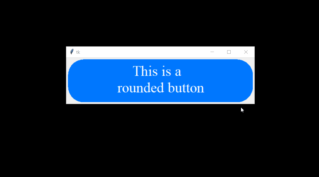[Solved] Rounded button tkinter python 9to5Answer