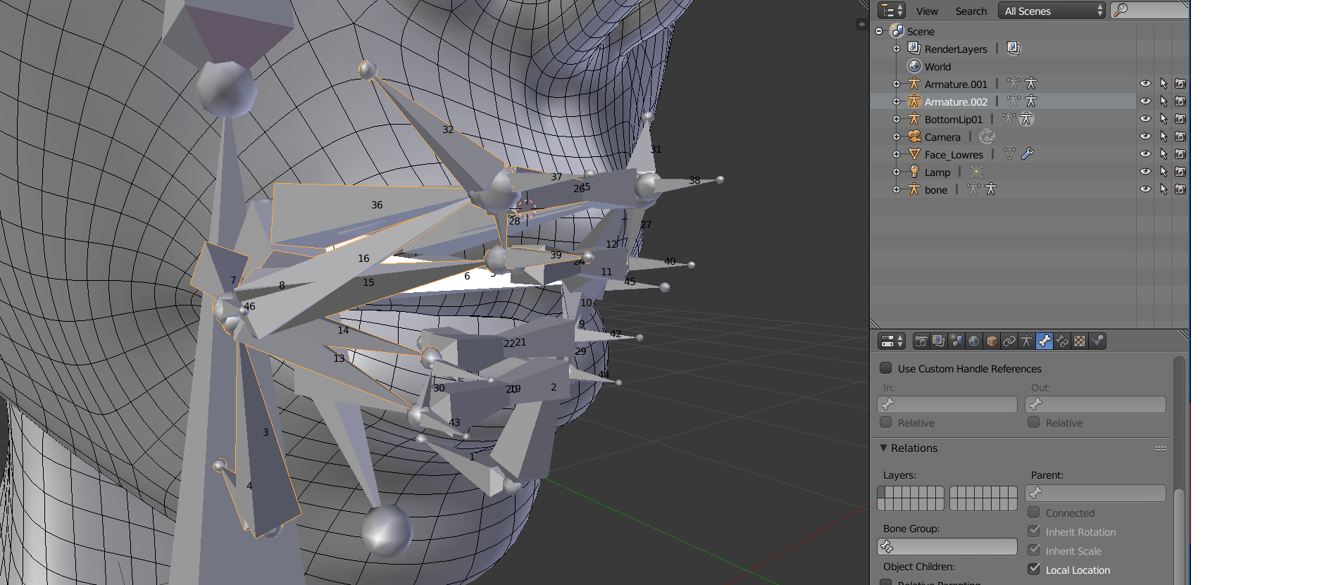 rigging Combine separate armatures Blender Stack Exchange