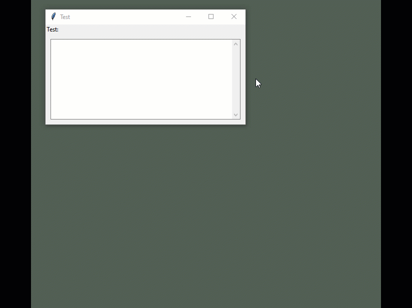 python Tkinter Text and Scrolled bar widgets don't fill and fit the